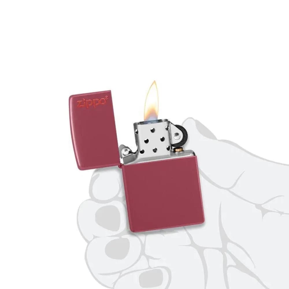 فندک زیپو مدل Red Brick Zippo Logo کد 49844ZL — تصویر ۴