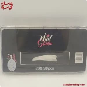 تیپ 200 عددی شیری نیل استودیو|Nail Studio Milky Gel Nail Tips – 200pcs| کد 2609