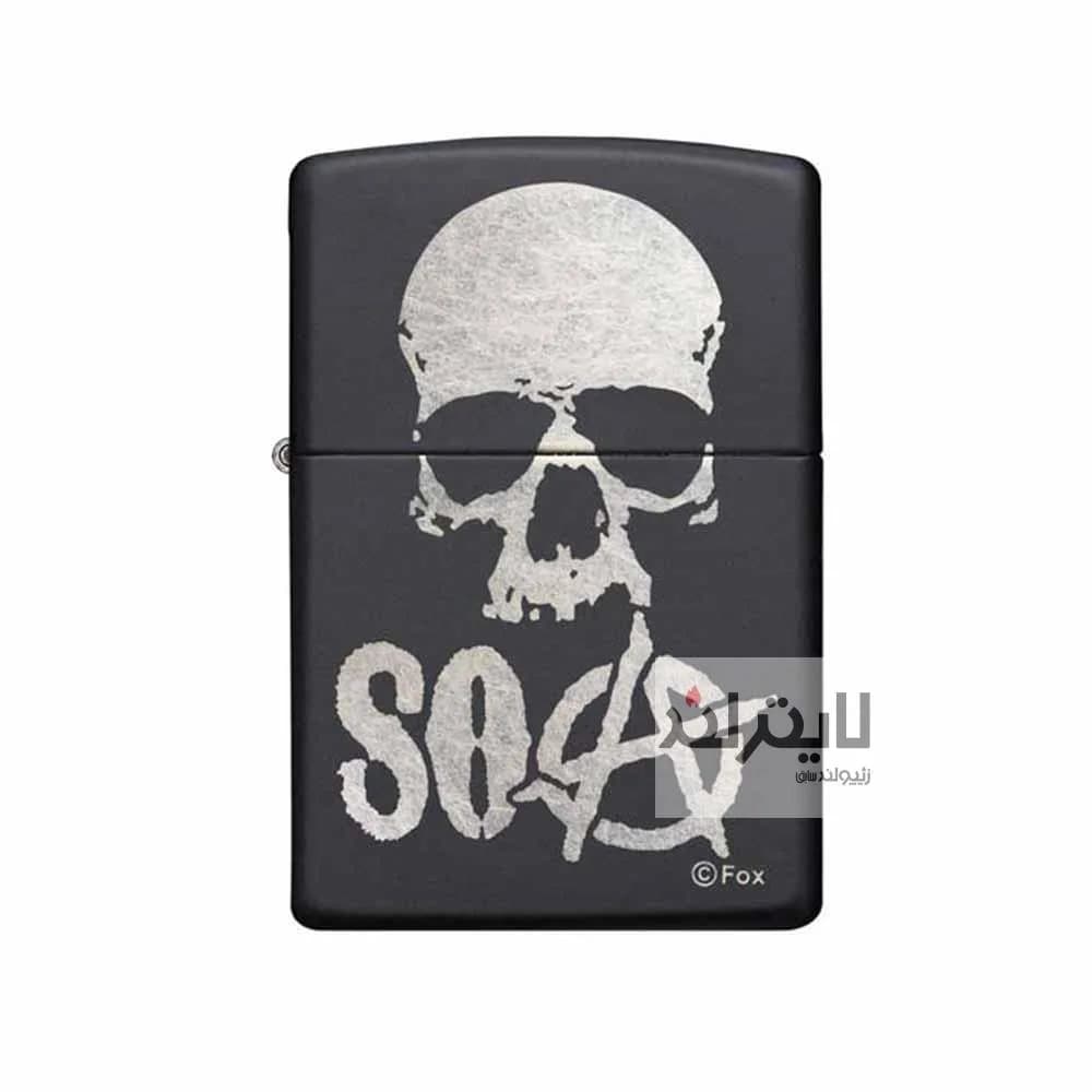 فندک زیپو مدل SOA کد 29891