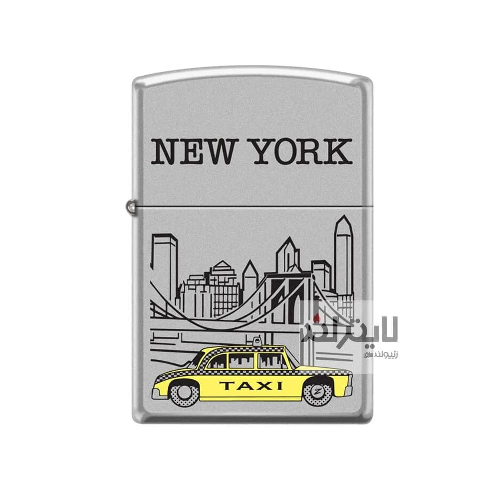 فندک زیپو مدل Planeta New York کد 207 — تصویر ۲