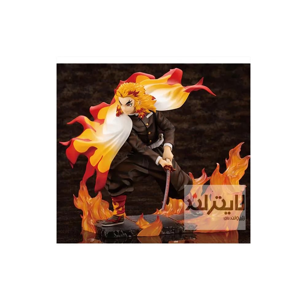 فیگور Rengoku از انیمه Demon Slayer ساخت شرکت Kotobukiya — تصویر ۲