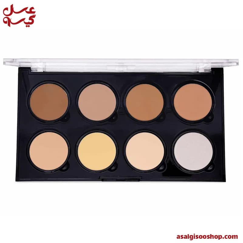 پالت هایلایتر و کانتور پودری فوراور 52|Forever52 Powder Highlight & Contour Palette FHC001| کد 2572