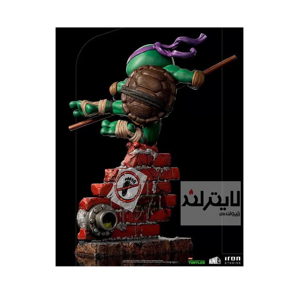 فیگور Donatello سری Minico از لاک پشت های نینجا ساخت شرکت Iron Studios — تصویر ۳
