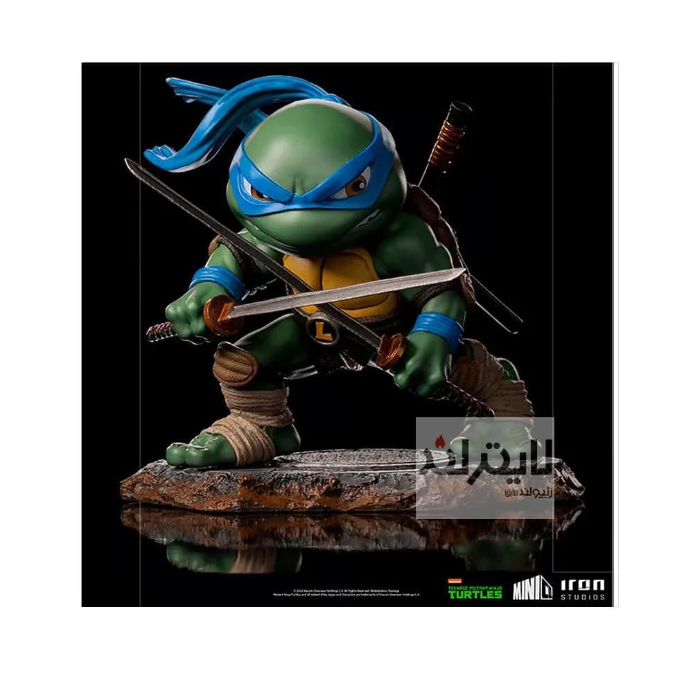 فیگور Leonardo سری Minico از لاک پشت های نینجا ساخت شرکت Iron Studios