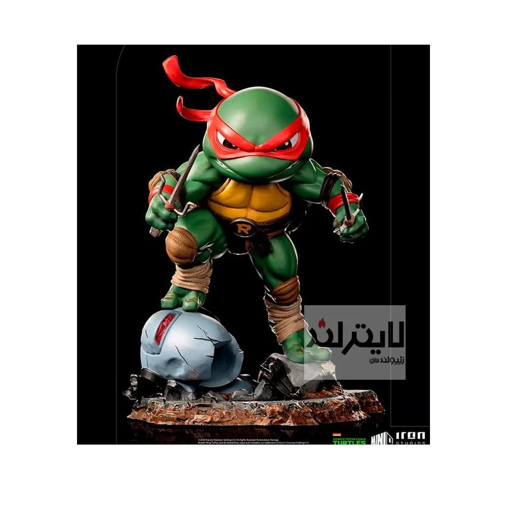 فیگور Raphael سری Minico از لاک پشت های نینجا ساخت شرکت Iron Studios