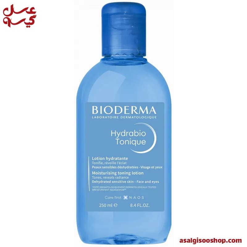 تونر آبرسان هیدرابایو بایودرما|BIODERMA Hydrabio H2O Toning Lotion | کد 2552