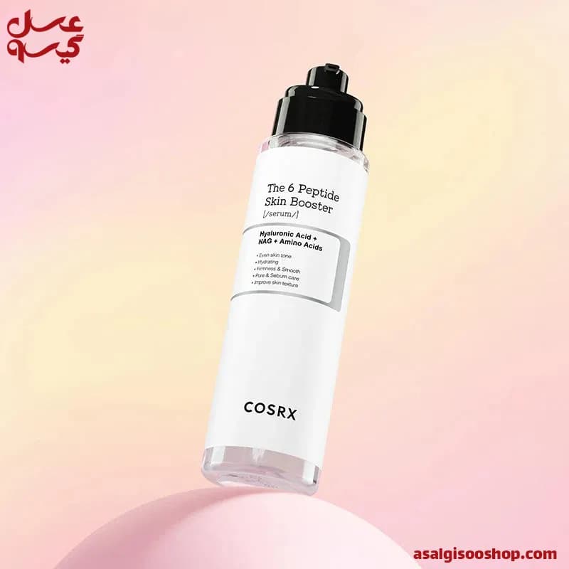 بوستر سرم تقویت کننده 6 پپتید کوزارکس|COSRX The 6 Peptide Skin Booster Serum | کد 2561 — تصویر ۳