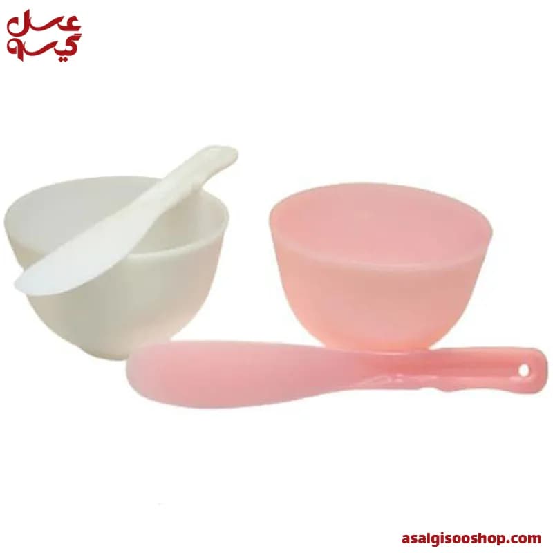 کاسه ابزار ماسک سیلیکونی|Silicone Face Mask Mixing Bowl Tool| کد 2542 — تصویر ۳