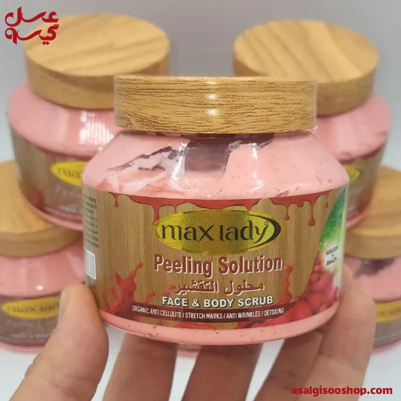 ماسک گچی پلینگ سولوشن مکس لیدی|Max Lady Peeling Solution Plaster Mask | کد 2541
