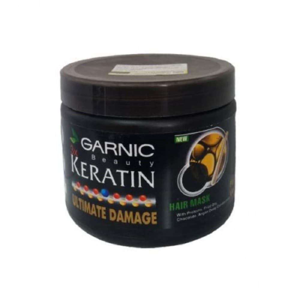 ماسک مو گارنیک داخل حمام شکلات آرگان400میل Garnic