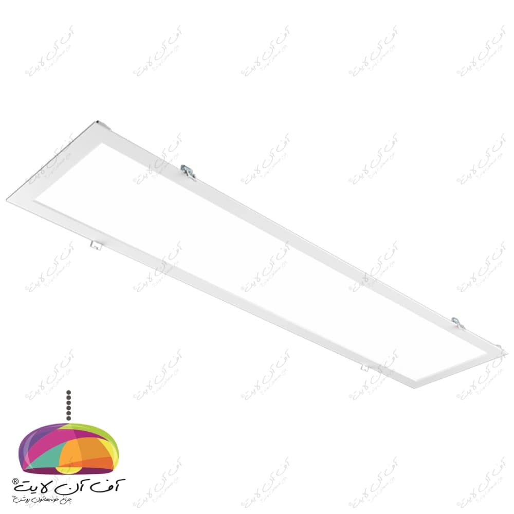 چراغ سقفی توکار مستطیل اپتیلد 42 وات مازی نور
