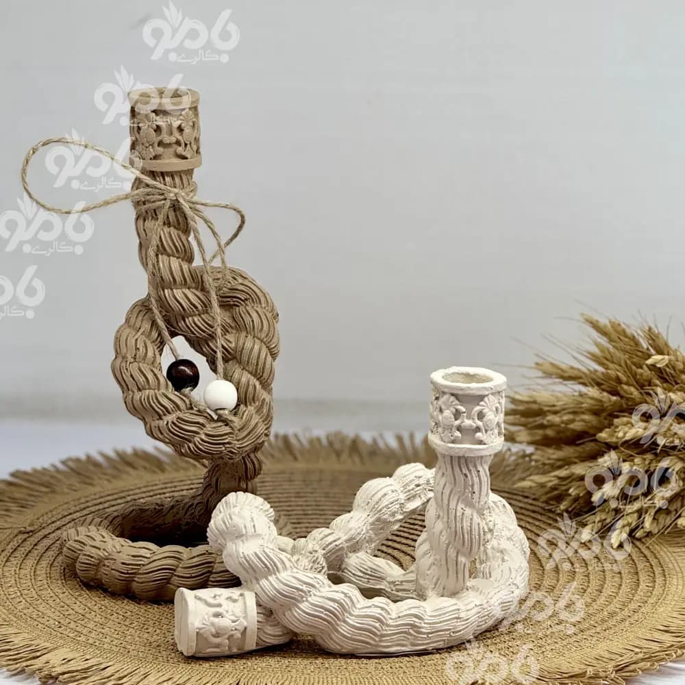 جاشمعی رزین گره 2سایز جفتی