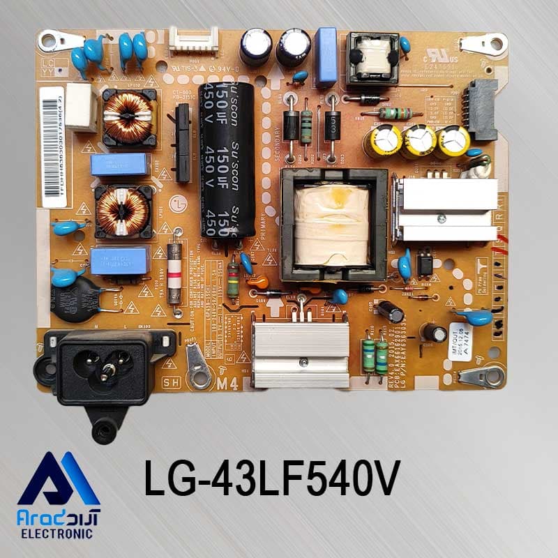 برد پاور تلویزیون ال جی 43LF540V