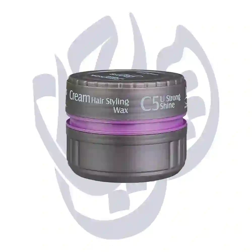 واکس مو لویز بنفش مدل U Strong Shine Look C5 حجم 150 میلی لیتر