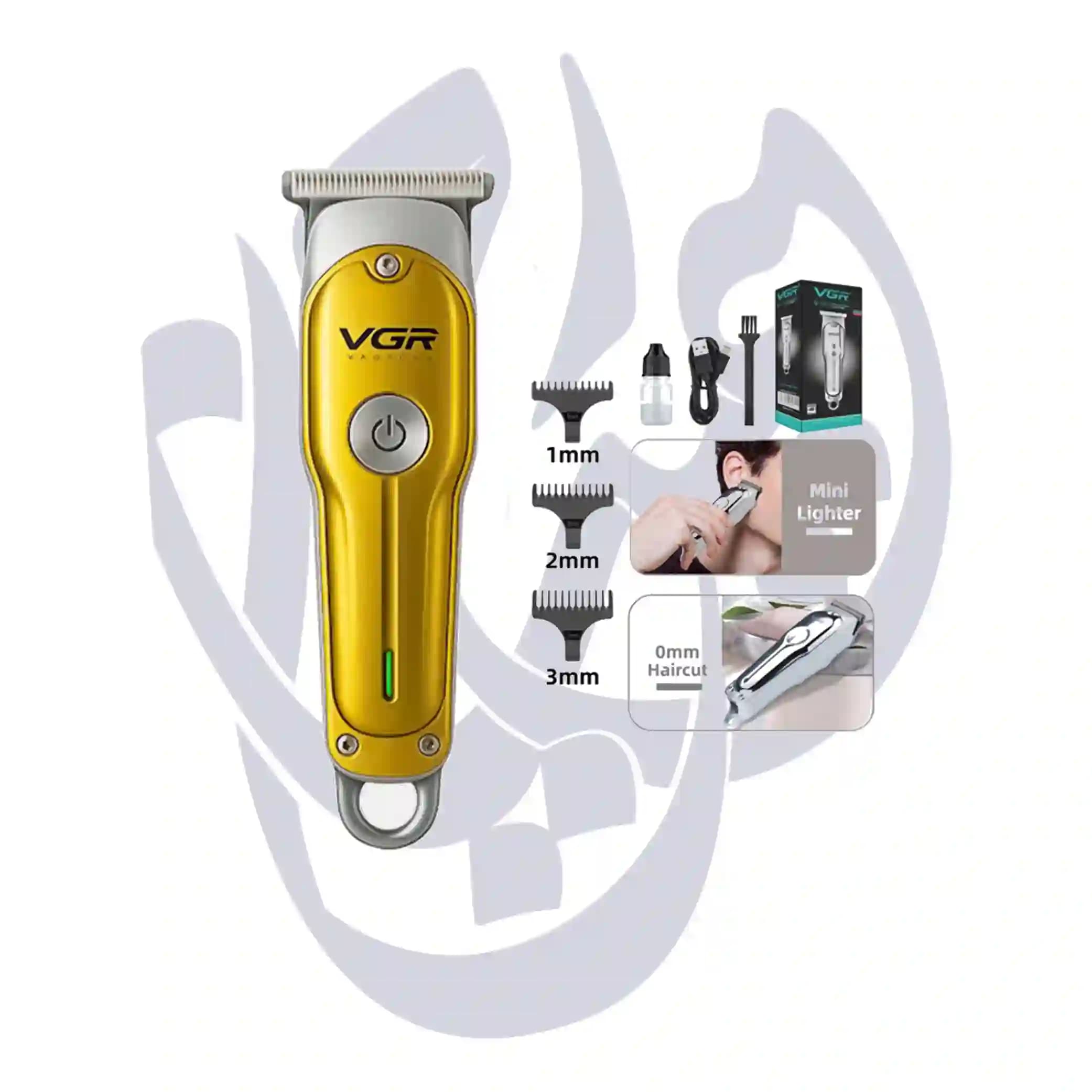 ماشین اصلاح خط زن وی جی آر مدل VGR071 طلایی