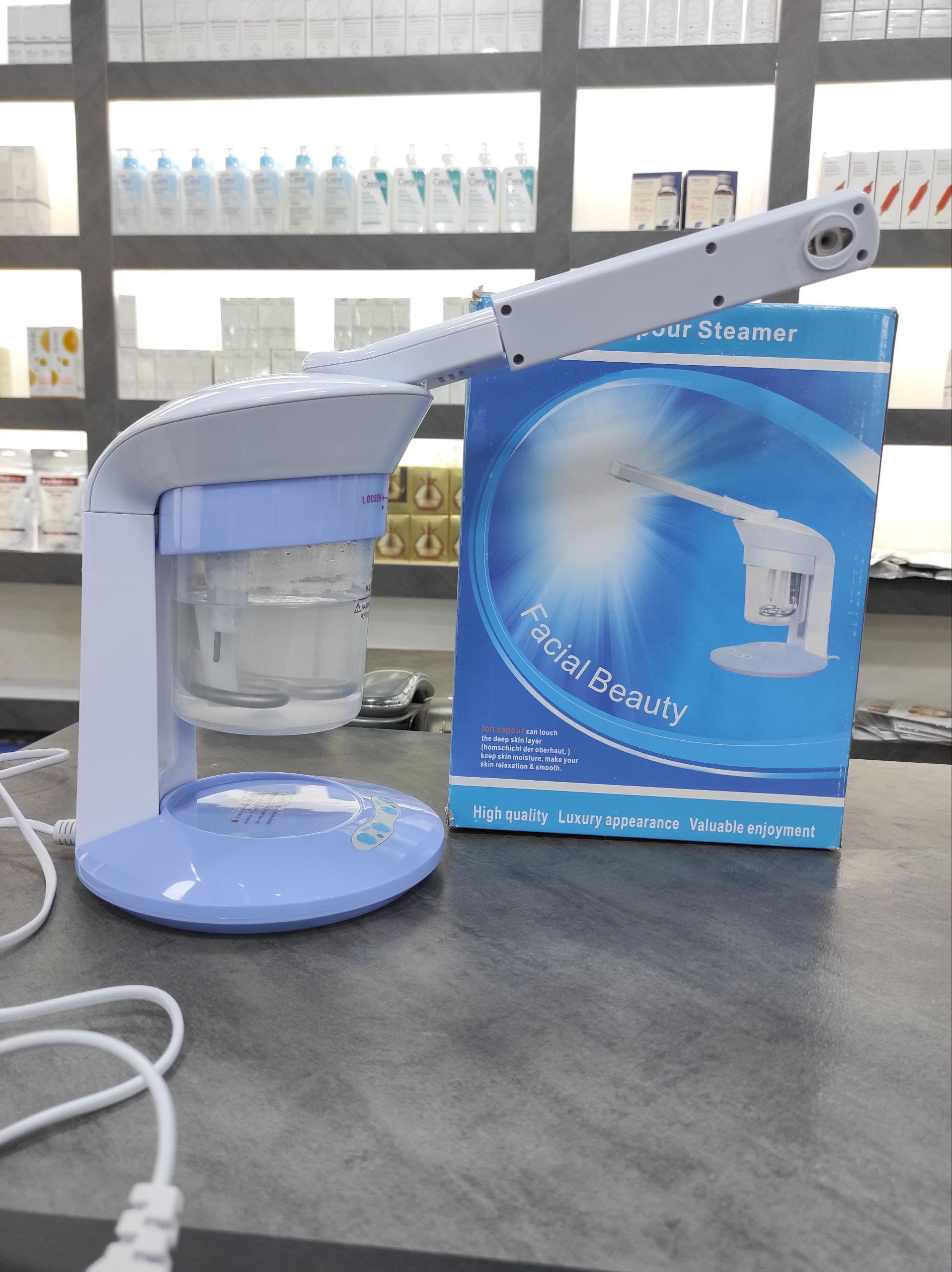 دستگاه بخور رومیزی ion vapour تک لول بخار گرم — تصویر ۳