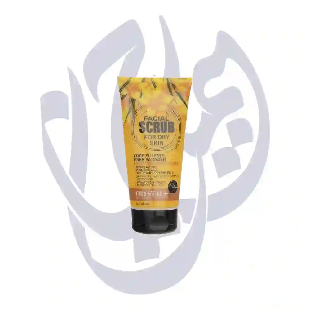 اسکراب لایه بردار پوست کریستال مدل Primrose-Pumpkin Seed Oil حجم 200 میلی لیتر مناسب پوست خشک