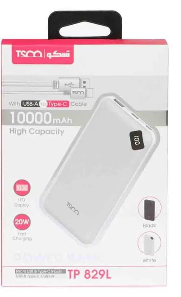 Tesco TP 829L 18 watt power bank, 10000 mAh capacity — تصویر ۲