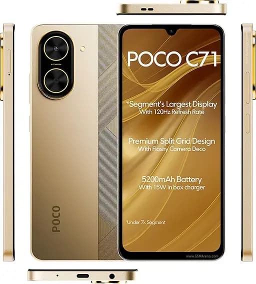 شیائومی Poco C71 64GB RAM 3GB — تصویر ۴