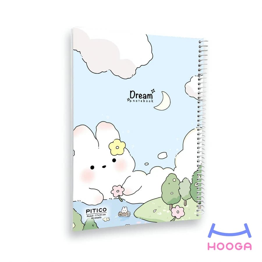 دفتر مشق 40 برگ سری Dream طرح 8 — تصویر ۲