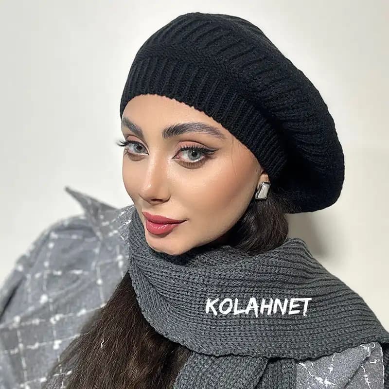 کلاه بافت برت کد 5106 — تصویر ۷