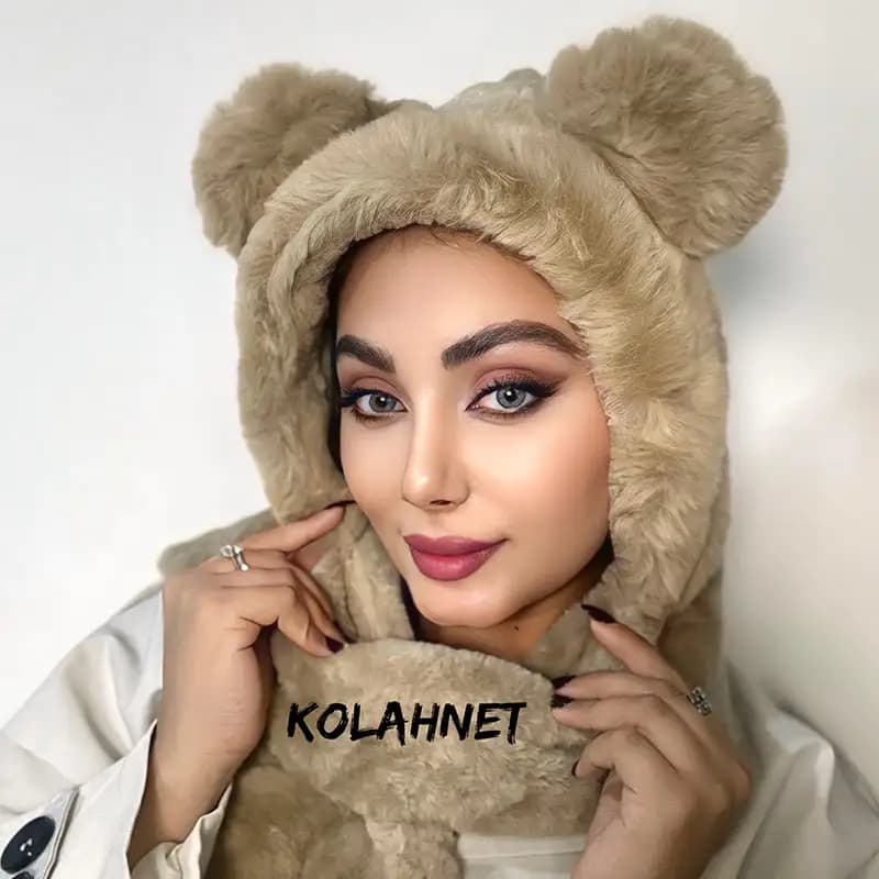 شال و کلاه متصل کد 5090 — تصویر ۴