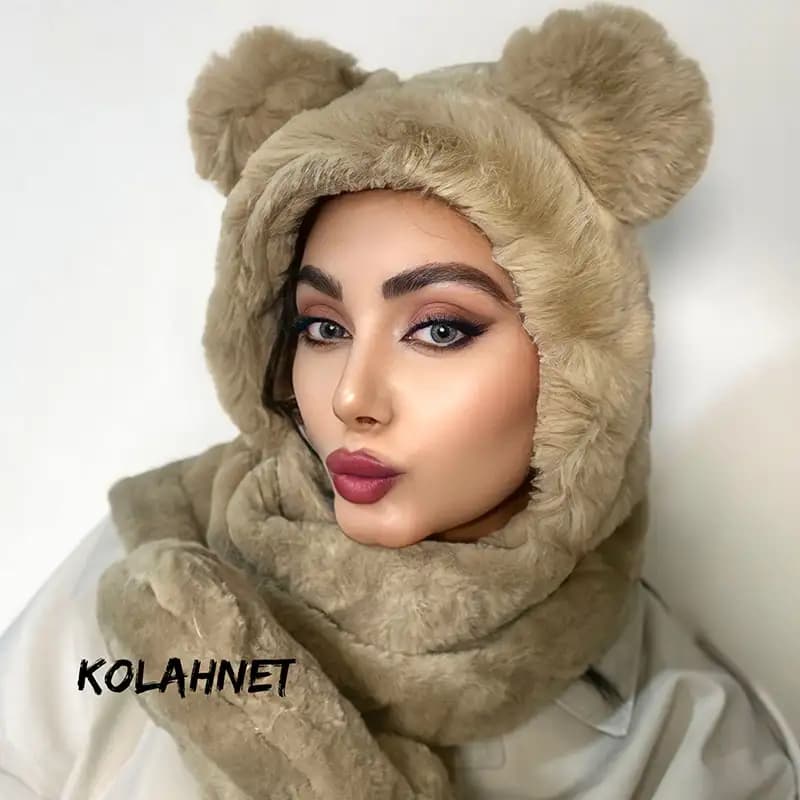 شال و کلاه متصل کد 5090 — تصویر ۶