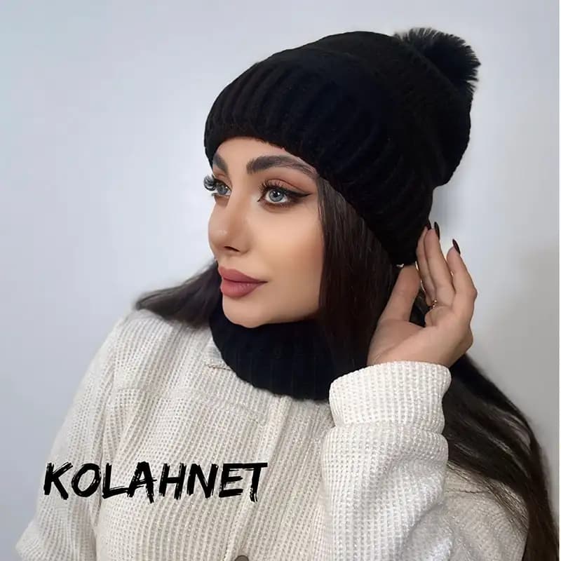 ست شال و کلاه کد 5082 — تصویر ۴