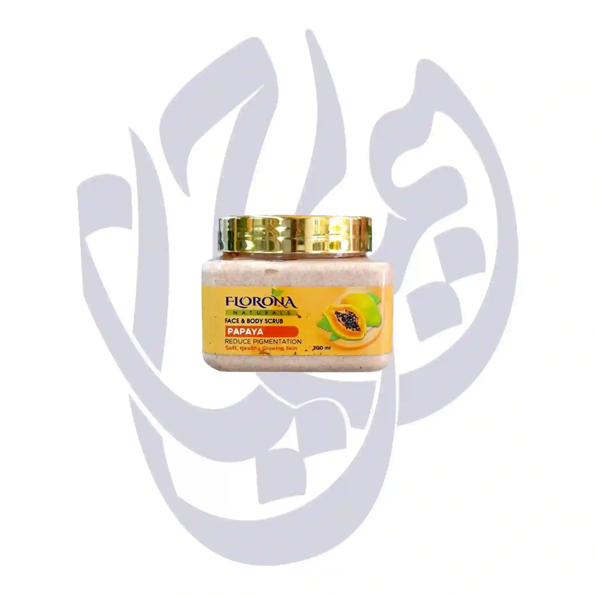 اسکراب لایه بردار پوست فلورونا حجم 300 ML رایحه پاپایا