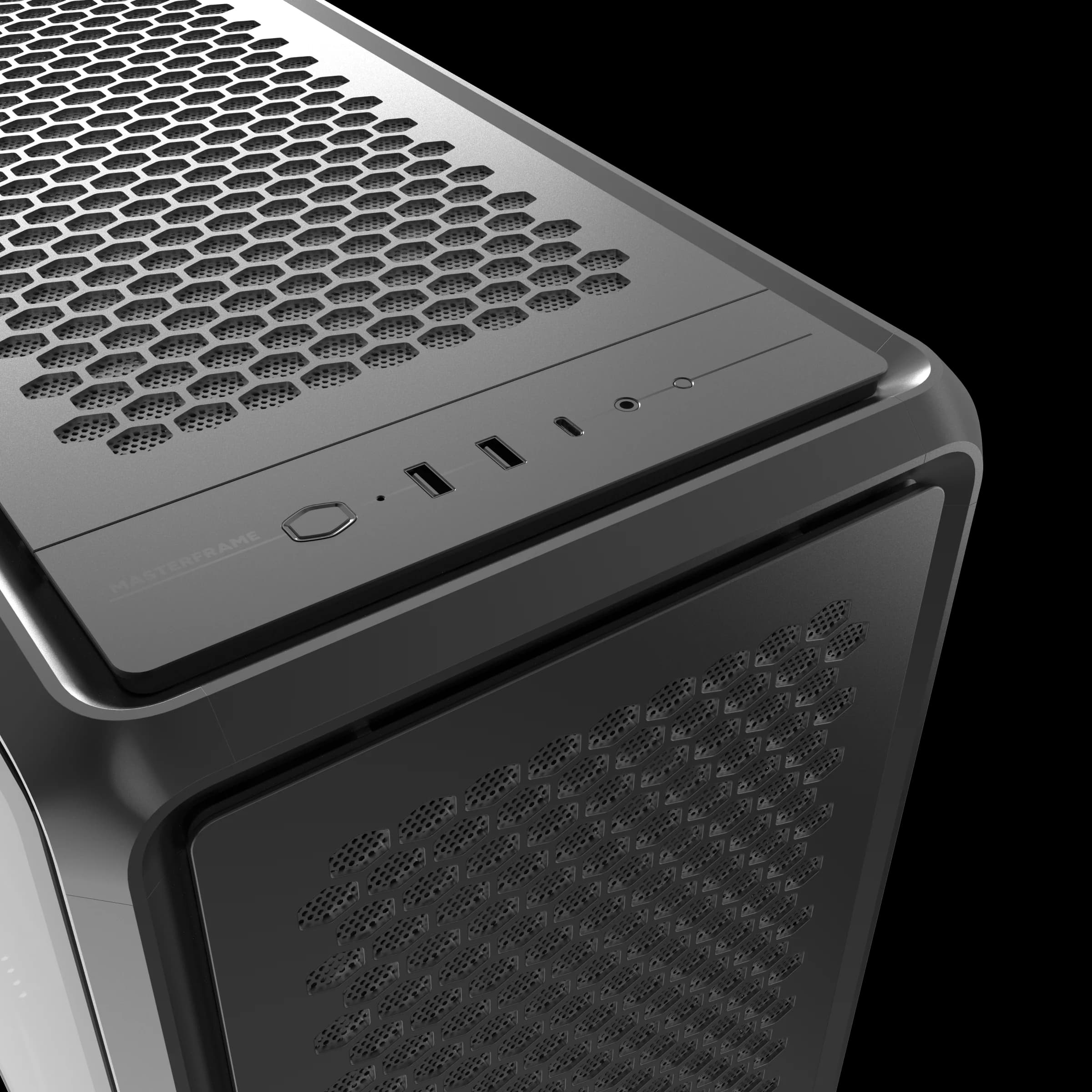 کیس کولر مستر مدل MasterFrame 600 Silver — تصویر ۷