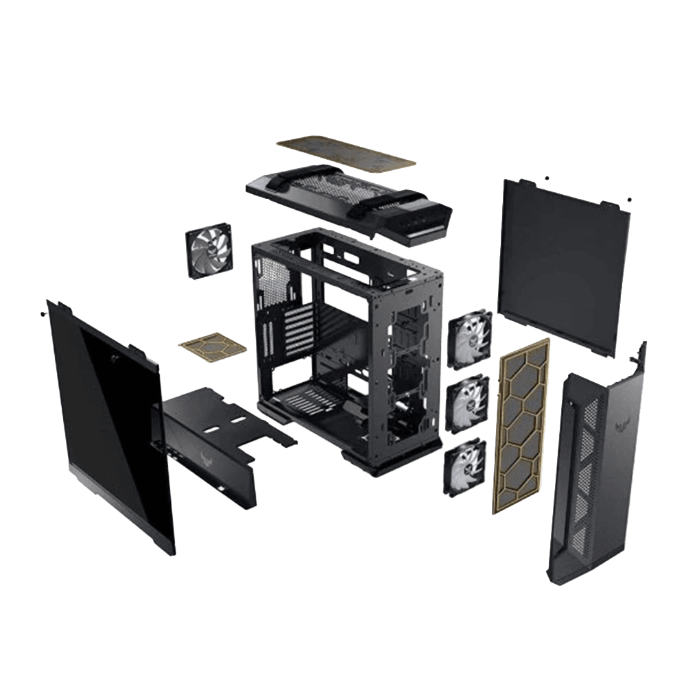 کیس گیمینگ ایسوس مدل TUF Gaming GT501VC — تصویر ۶