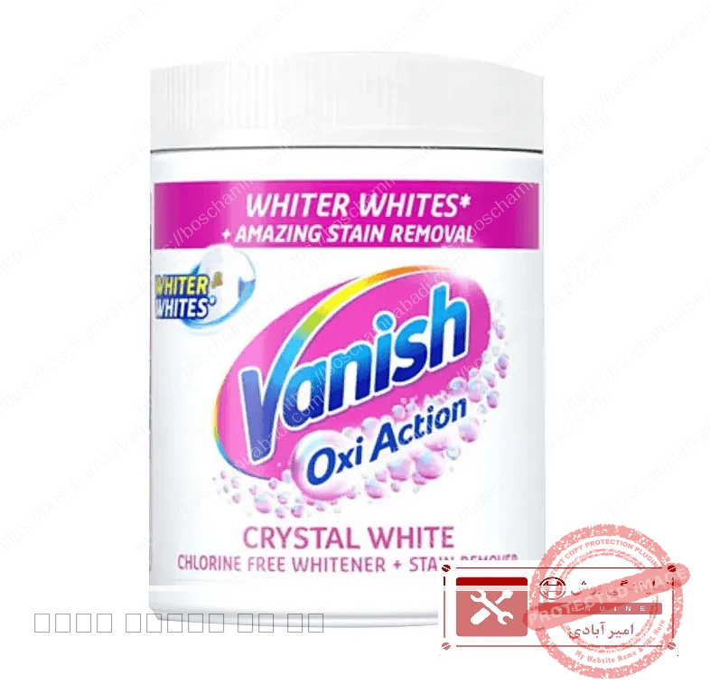 پودر لکه بر لباس ونیش مدل White Oxi Advance وزن 400 گرم