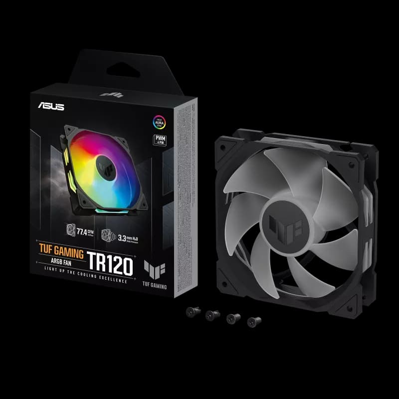 خنک کننده بادی ایسوس مدل TUF Gaming TR120 ARGB — تصویر ۲