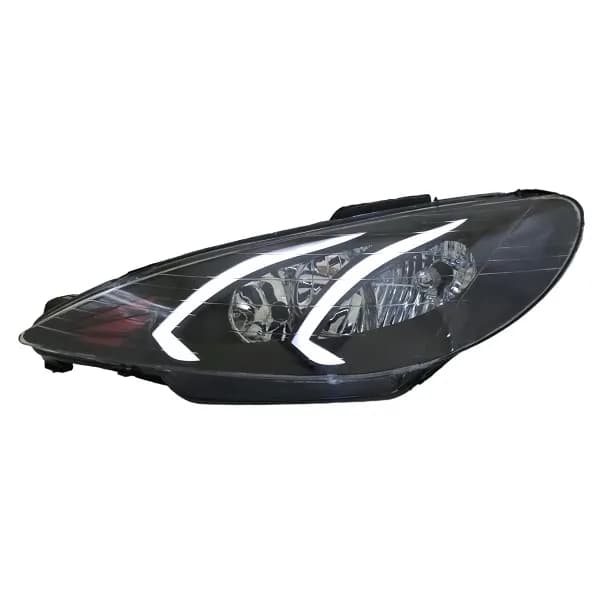 چراغ جلو اسپرت 206 طرح بنزی (e200)