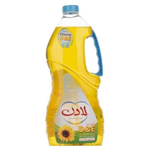 روغن مایع آفتابگردان حاوی ویتامین 2.7 لیتری لادن