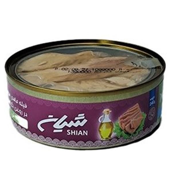 تن ماهی درب شفاف شیان (180گرم)