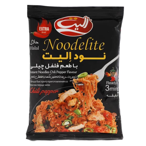 نودل با طعم فلفل چیلی الیت70 گرم