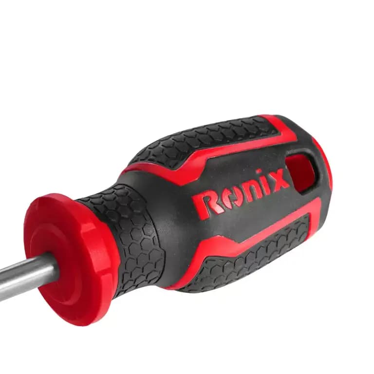 پیچ گوشتی چهار سو رونیکس 6×38 دسته TPR مدل RH-2846 — تصویر ۳