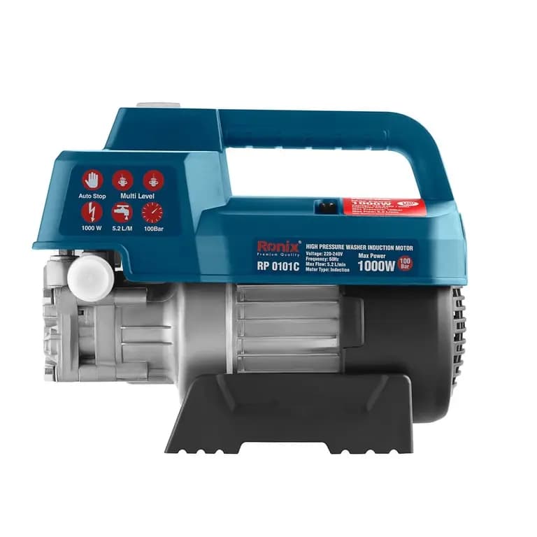 کارواش دینامی کامپکت با قابلیت مکش 100بار رونیکس مدل: RP-0101C — تصویر ۲