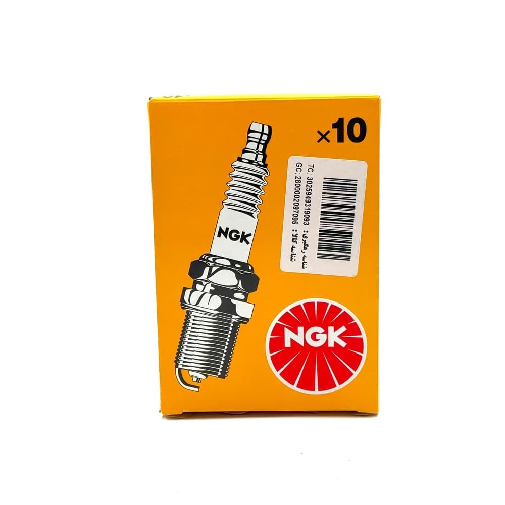شمع انجیکا NGK ژاپن کد 4619 پایه کوتاه مناسب پژو 206 تیپ 5 TU5 بسته (4 عددی) — تصویر ۳