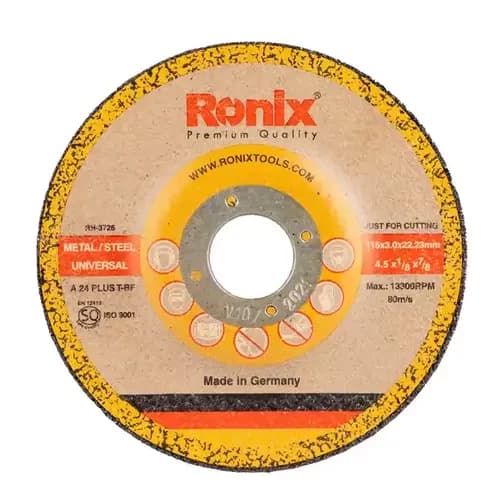 صفحه آهن بر مینی رونیکس 115X3 میلی متر مدل RH-3726 آلمانی