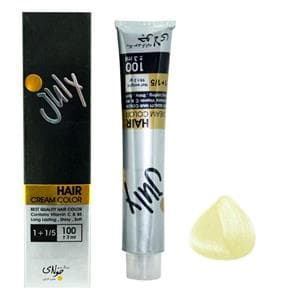 رنگ مو جولای بژ شامپاینی 12.4 حجم 100 میل Beige Shampain July
