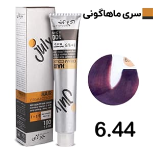 رنگ مو جولای ماهوگونی 6.44 حجم 100 میل Light Mahogany July