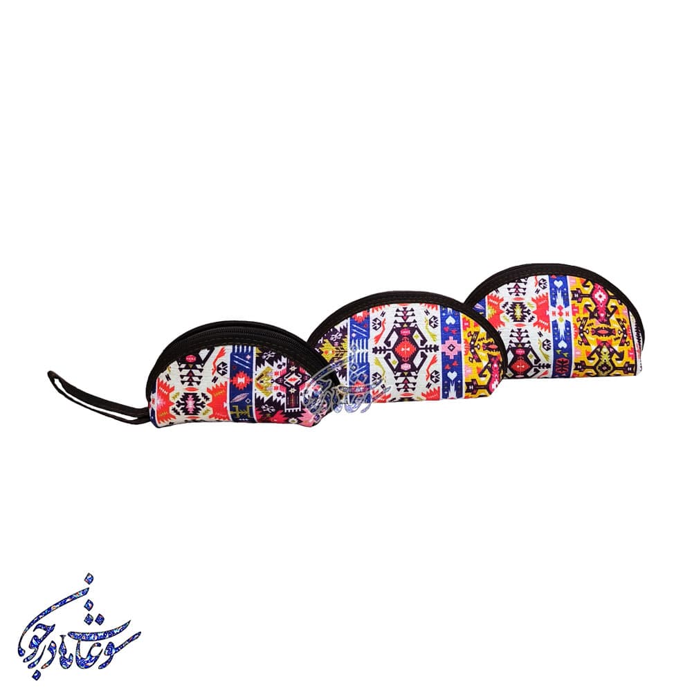 کیف لوازم آرایش ترمه مجموعه 3 عددی
