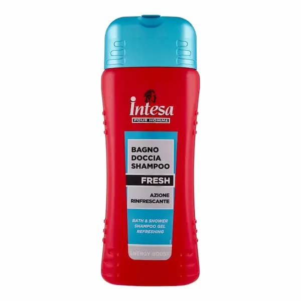 شامپو بدن و ژل دوش مردانه اینتسا مدل Pour Homme Fresh — تصویر ۲