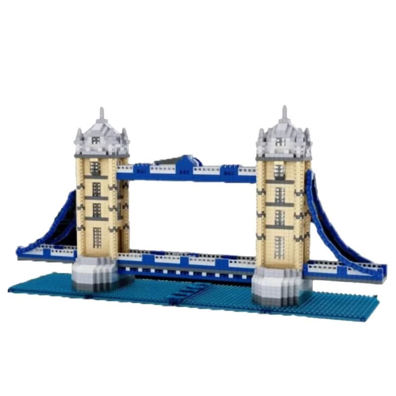 ساختنی 2300 تکه ناب سل مدل برج های دوقلو لندن کد 2300PCS/PZS TOWER BRIDGE BUILDING 32082