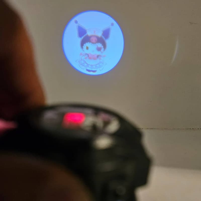 ساعت مچی دیجیتال بچگانه مدل کرومی به همراه 24 پروژکتوری KUROMI NAAB02 — تصویر ۶