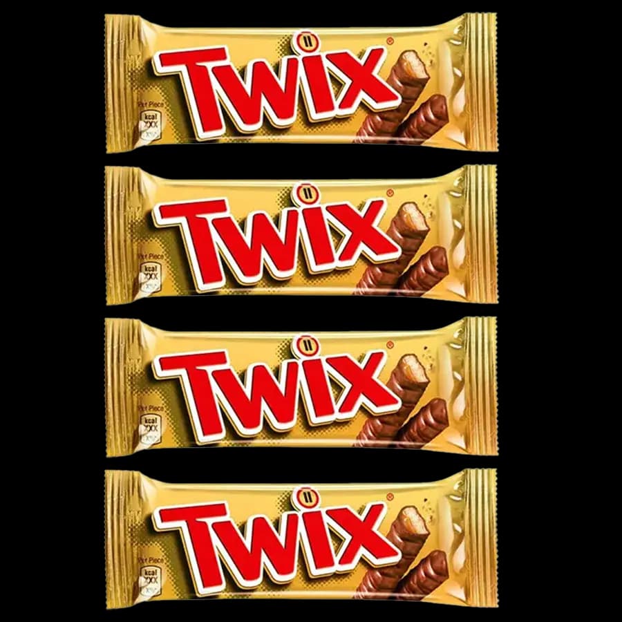 شكلات تويكس 50 گرمی(twix) 4 عددی