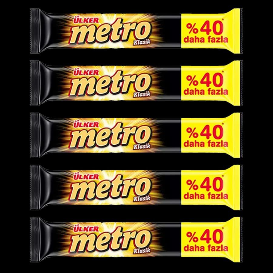 شکلات مترو (metro) دوبل 50 گرمی 5 عددی — تصویر ۲