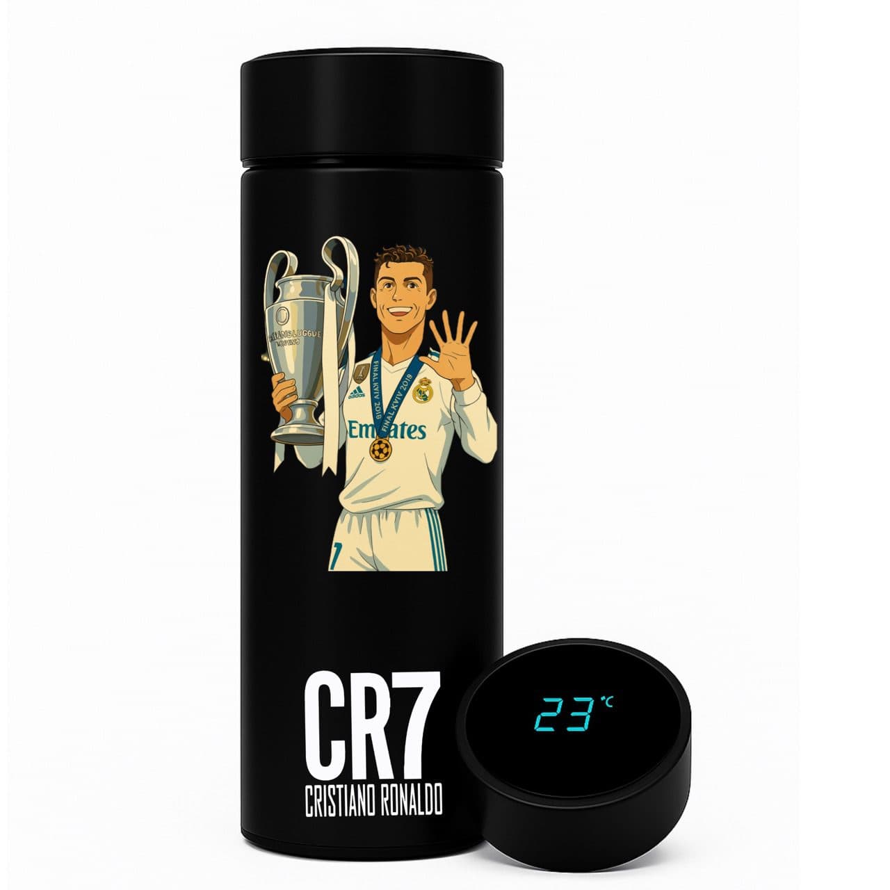 تراول ماگ طرح CR7 رئال مادرید چمپیونز 5